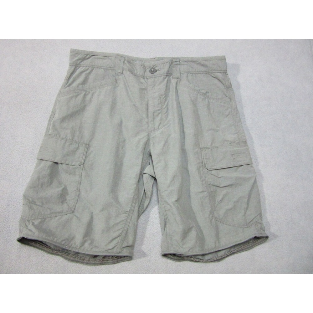 The North Face Shorts Mens 32 Gray Stretch Hiking Cargo Pockets Outdoor Utility